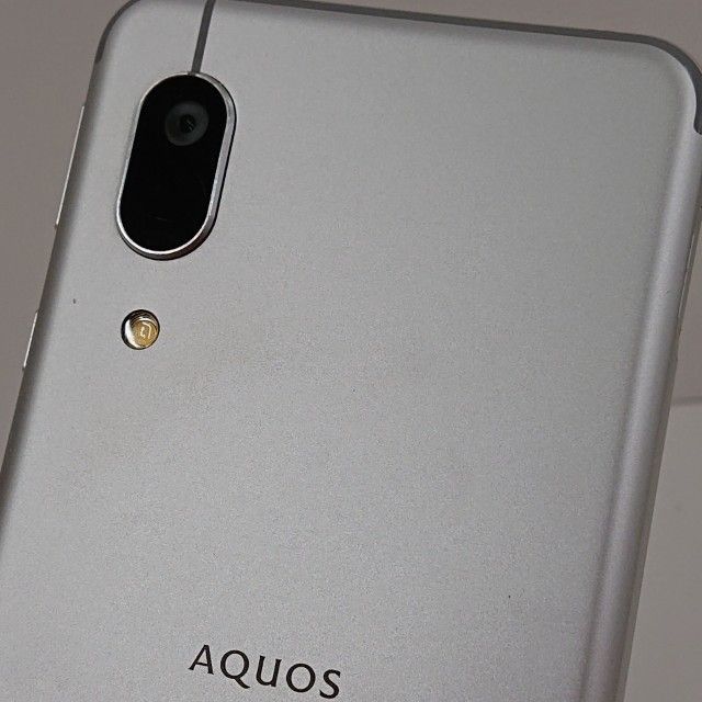 AQUOS sense3 basic シルバー SHARP AQUOS sense3 basic SHV48 Silver Smartphone Android Unlocked