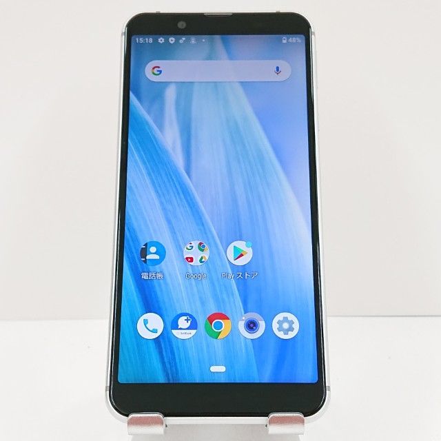 AQUOS sense3 basic 907SH SoftBank シルバー 送料無料 本体 c16275