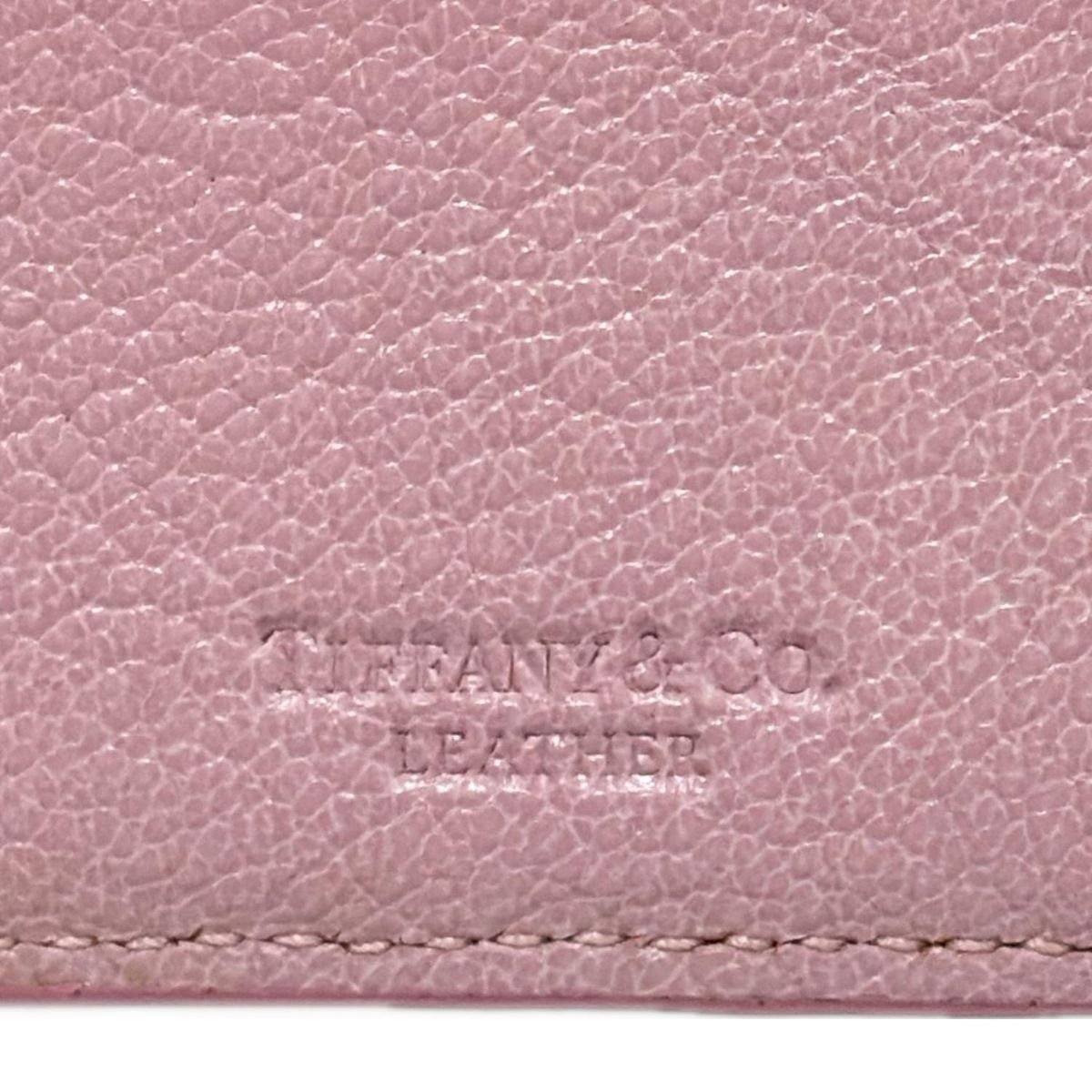 TIFFANY&Co.(ティファニー) カードケース - ライトピンク レザー
