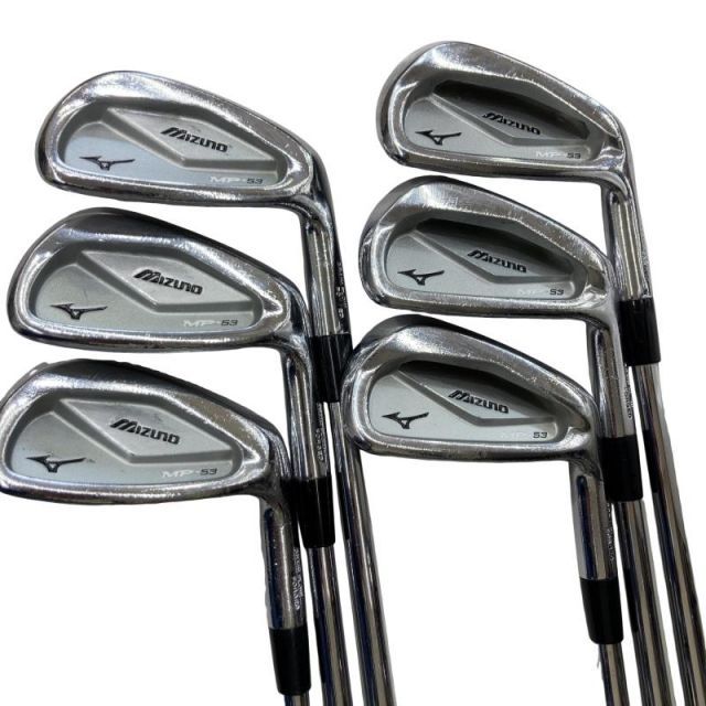 ミズノ　MP53 6本セット 中古】 ミズノ MP-53 6S アイアンセット IR 純正特注シャフト