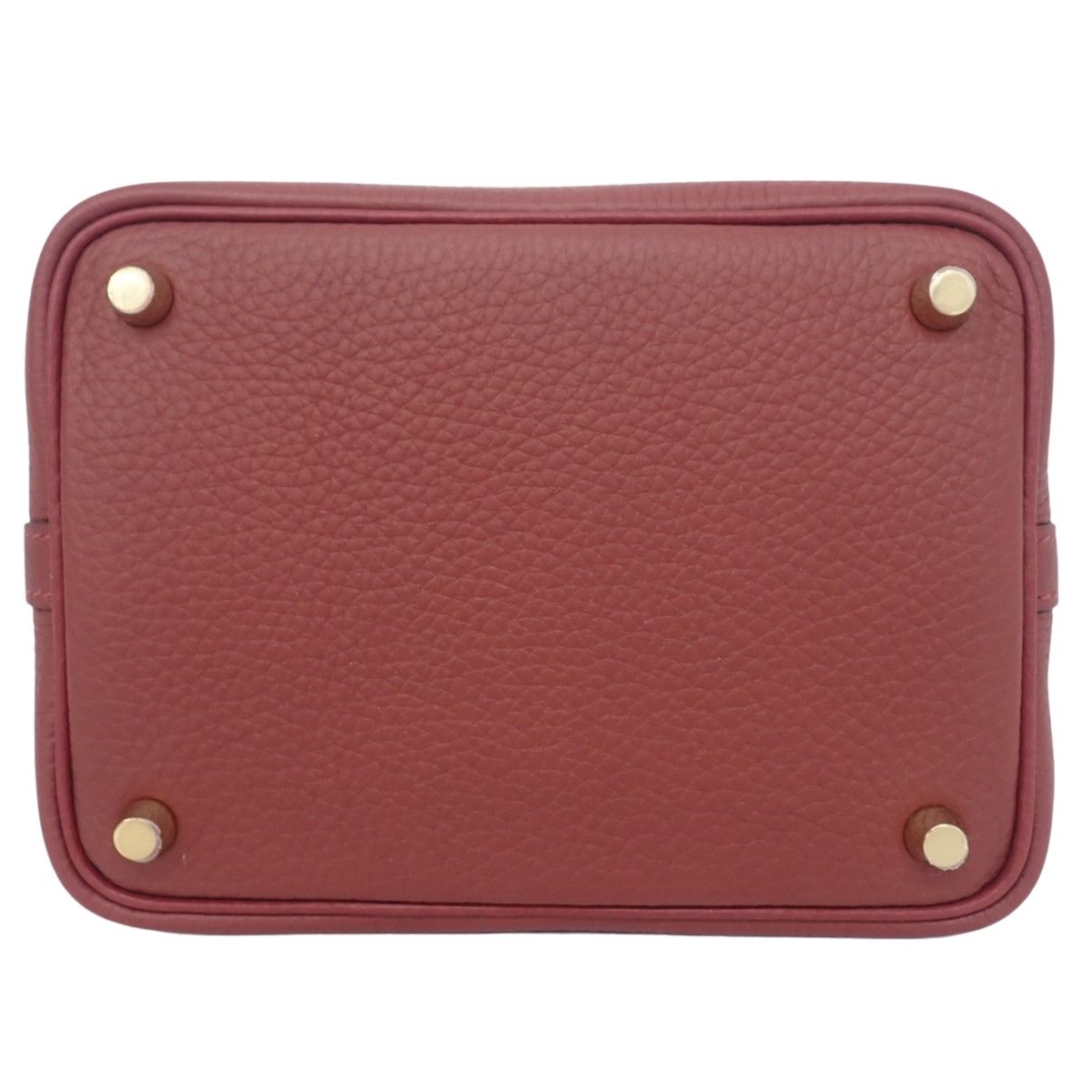 未使用】HERMES(エルメス) ピコタンロックPM ルージュアッシュ レッド