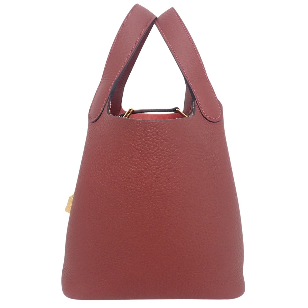 未使用】HERMES(エルメス) ピコタンロックPM ルージュアッシュ レッド