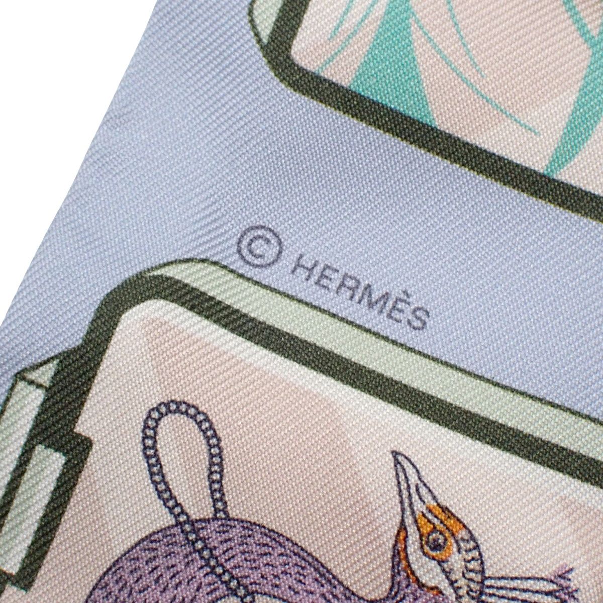 HERMES(エルメス) HERMES STORY エルメス・ストーリー ツイリー ブルー