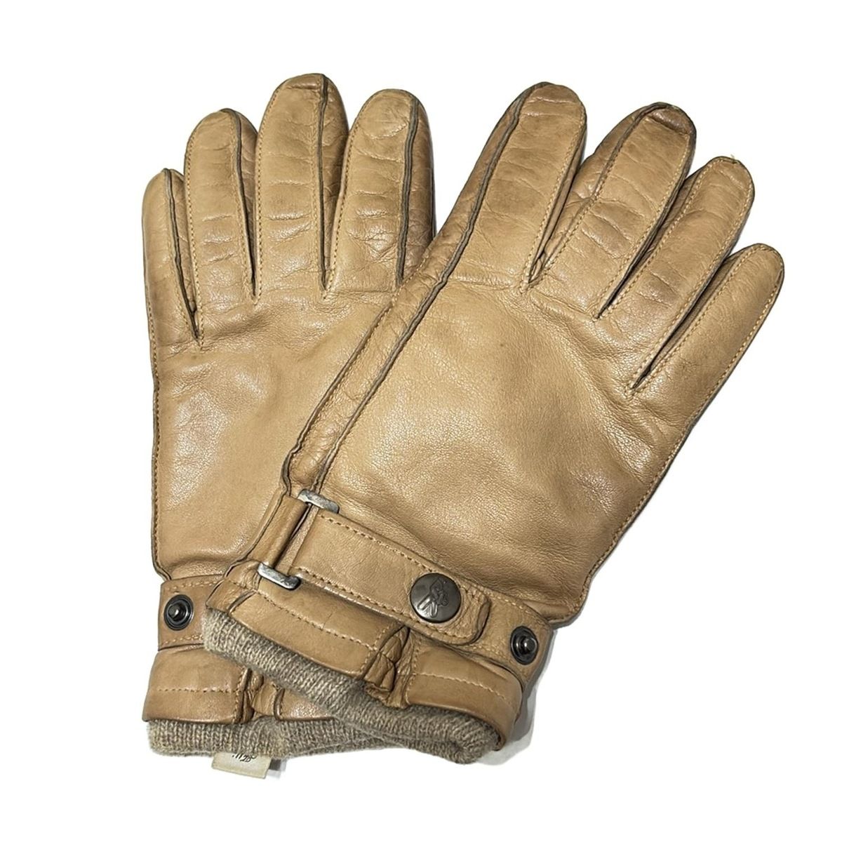 Gloves(グローブス) 手袋 レディース - ライトブラウン×ベージュ