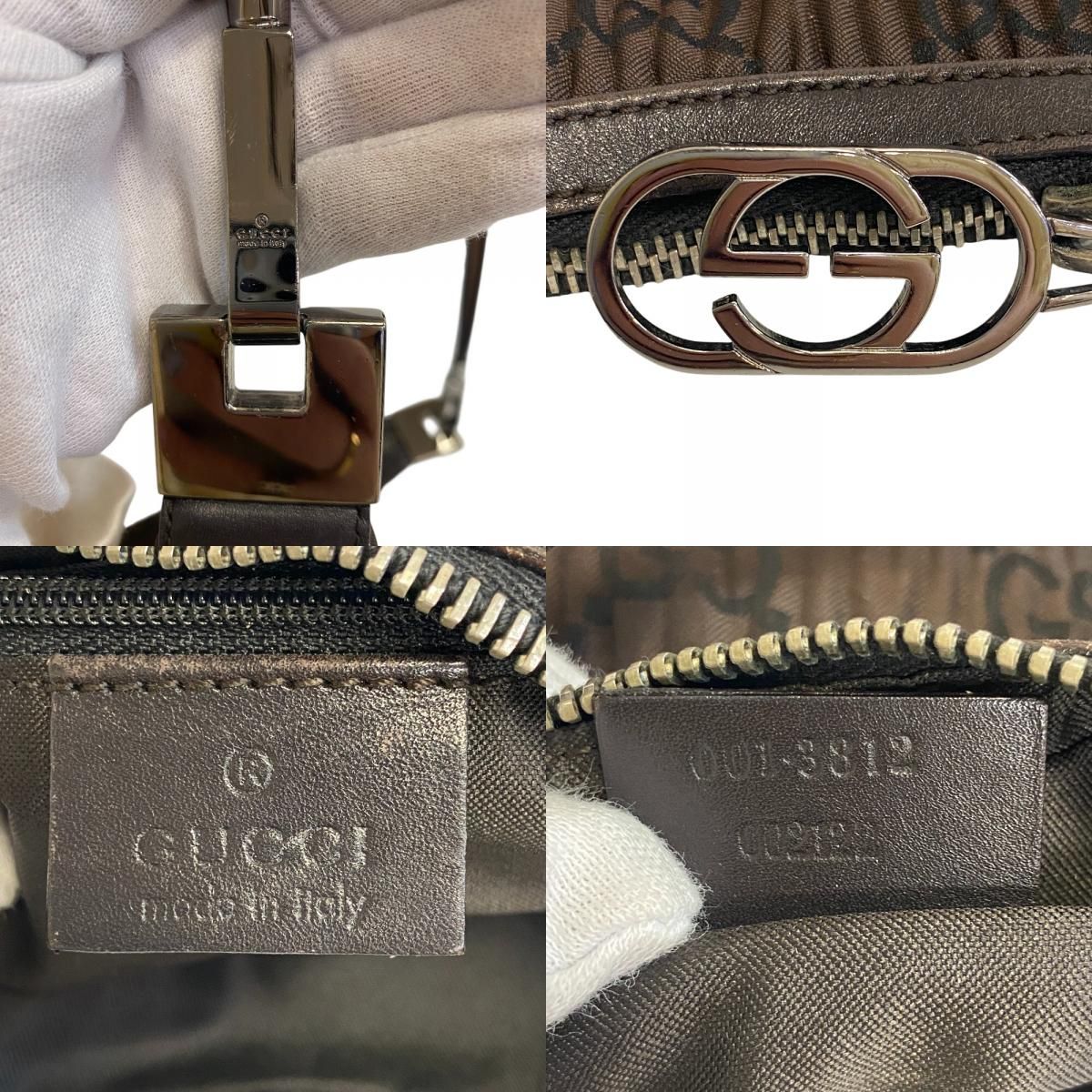 GUCCI グッチ 3812 ショルダーバッグ ブラウン レディース - メルカリ