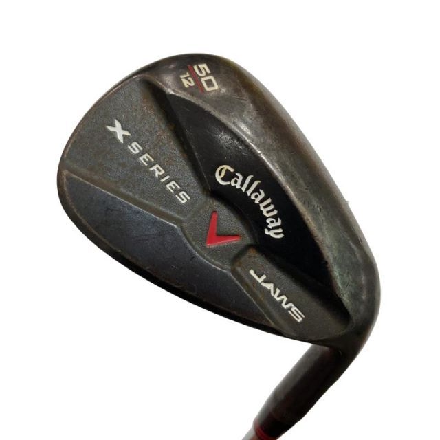 中古】 キャロウェイ X SERIES JAWS ブラック・ビンテージ 50°/12