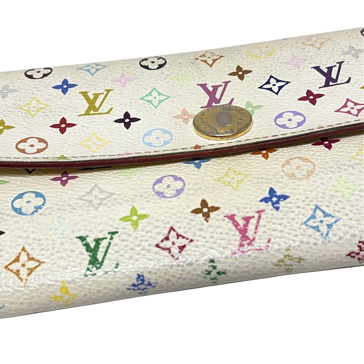 LOUIS VUITTON ルイヴィトン 長財布 ホワイト M93743 LOUIS