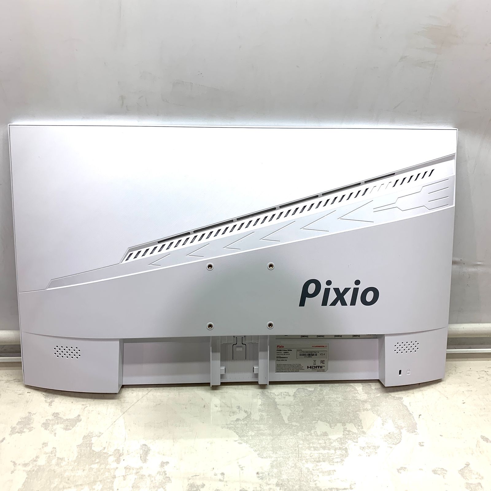 美品】Pixio PX259 Prime White ゲーミングモニター 24.5インチ FHD