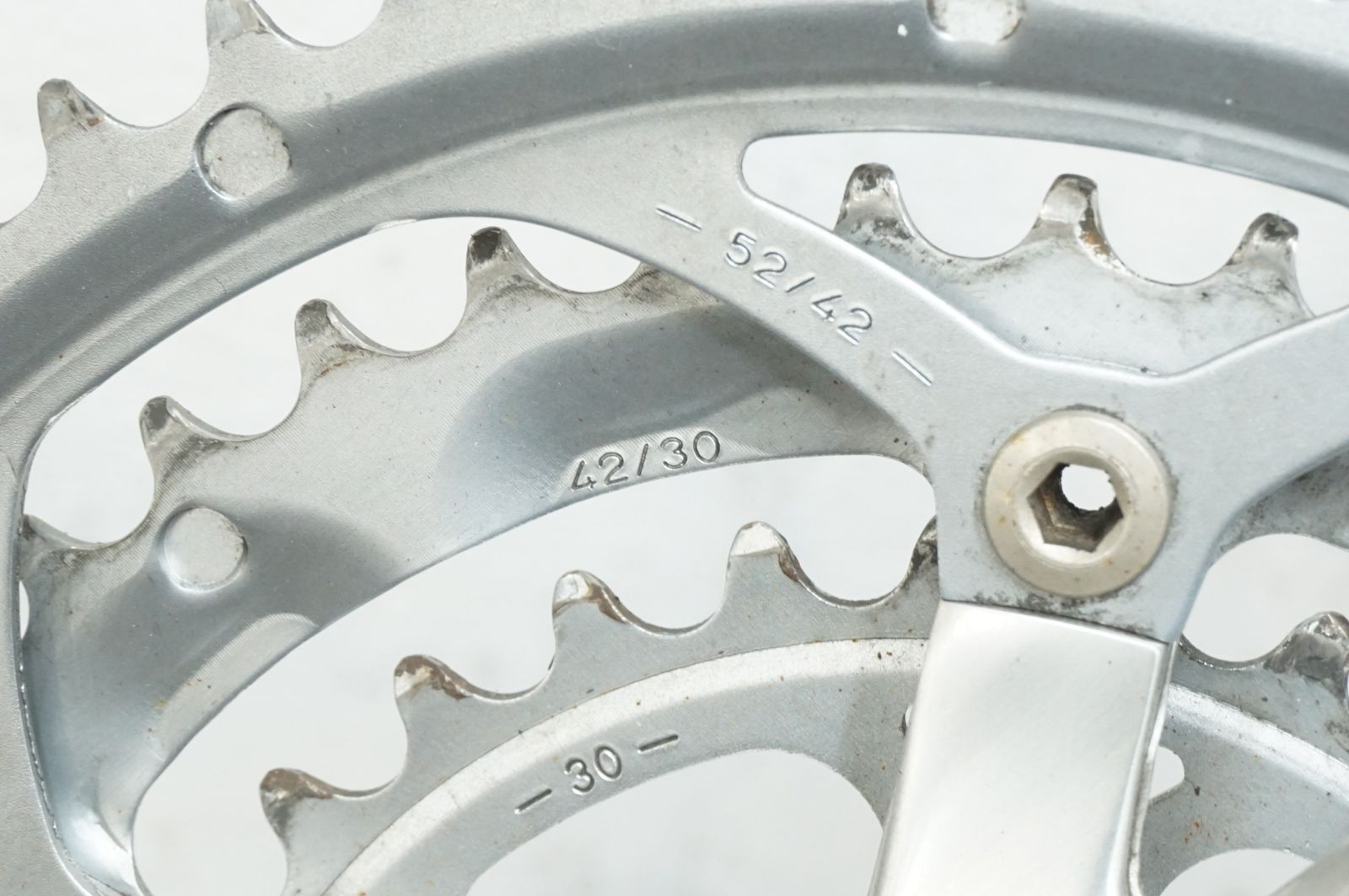 ジャンク CAMPAGNOLO 「カンパニョーロ」 XENON 52-42-30T 170mm