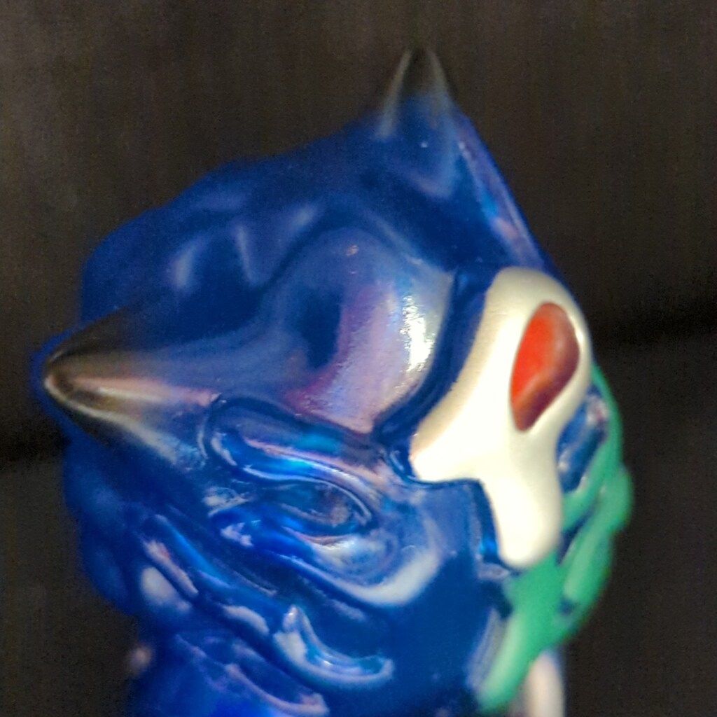 POPSODA/REALHEAD 液体超人ポップソーダ(クリアブルー成型