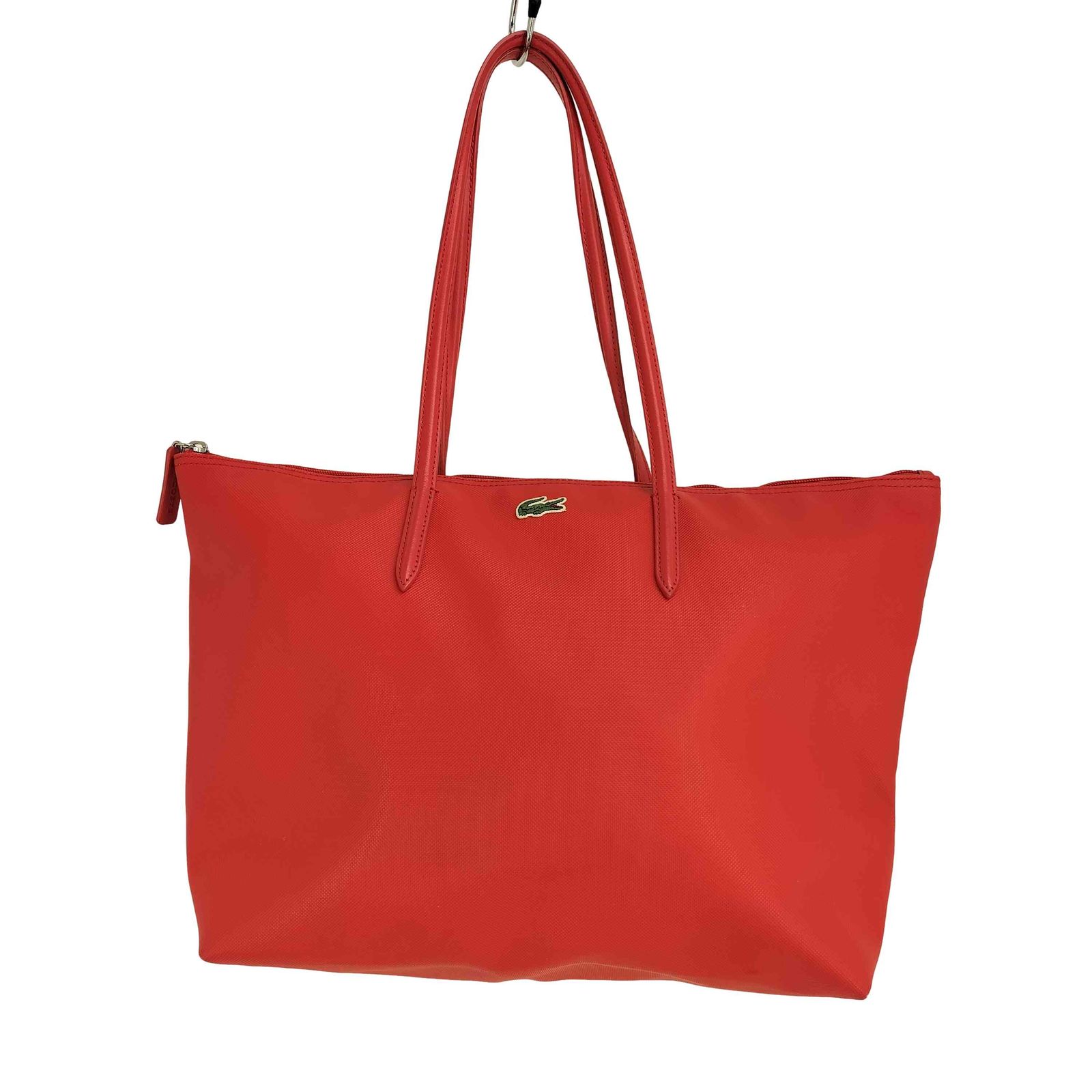 新品未使用　タグ付き　ラコステ トートバッグ　赤 新品未使用タグ付きラコステ トートバッグ赤