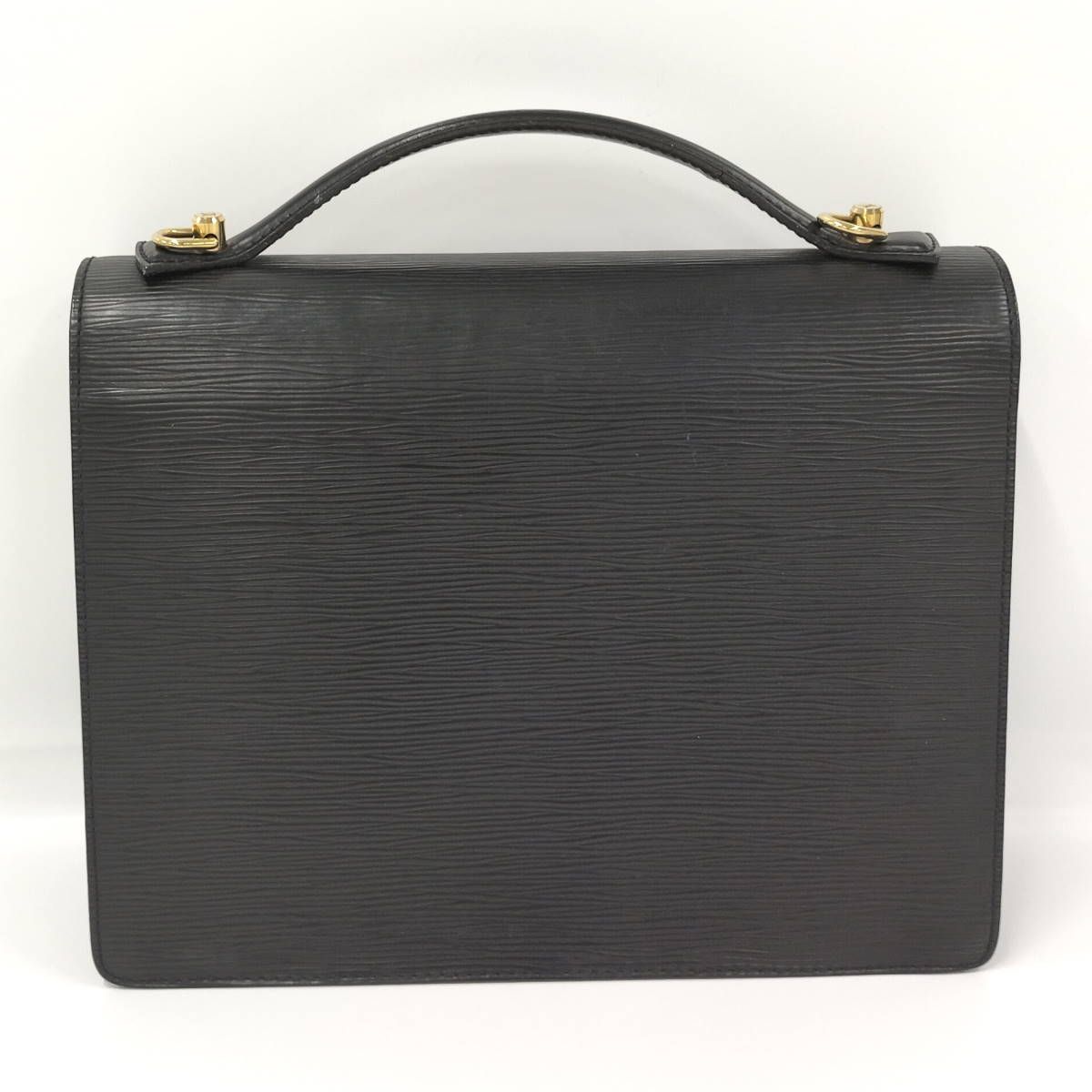 Louis Vuitton エピ モンソー ブラック 箱つき LOUIS VUITTON(ルイ