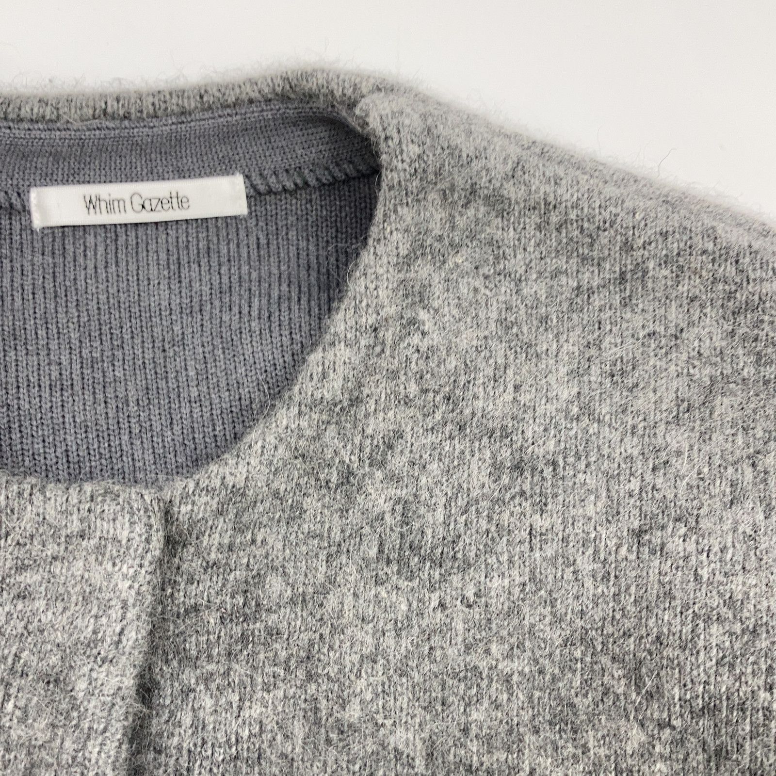 Whim Gazette ウィムガゼット WGZ1042207A00004 ｸﾞﾚｰ ｾｯｹﾂﾆｯﾄｼﾞｬｹｯﾄ F