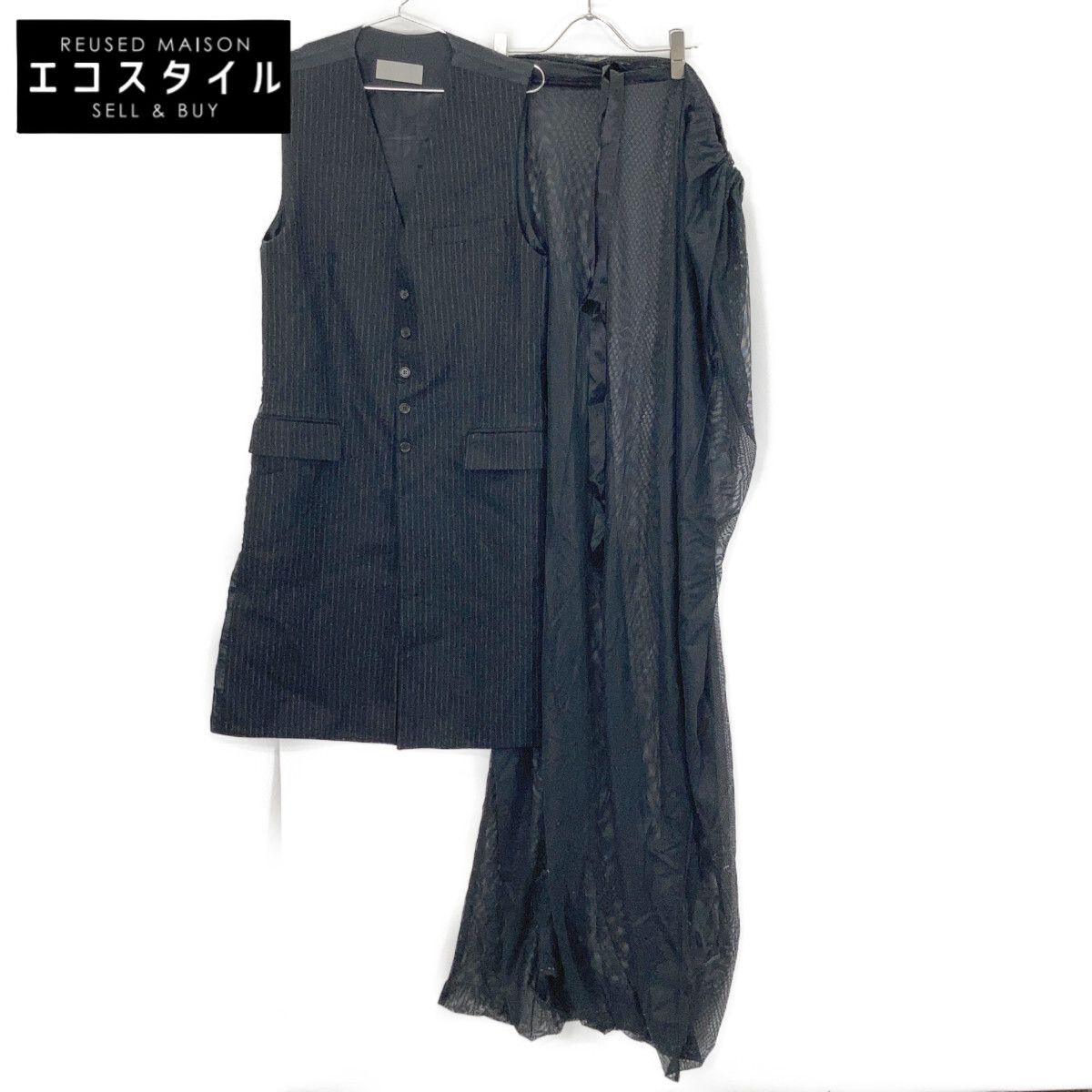 Dior HOMME ディオールオム 07AW 7H3160260443 ｴﾃﾞｨ期 ｽﾄﾗｲﾌﾟﾛﾝｸﾞｼﾞﾚ