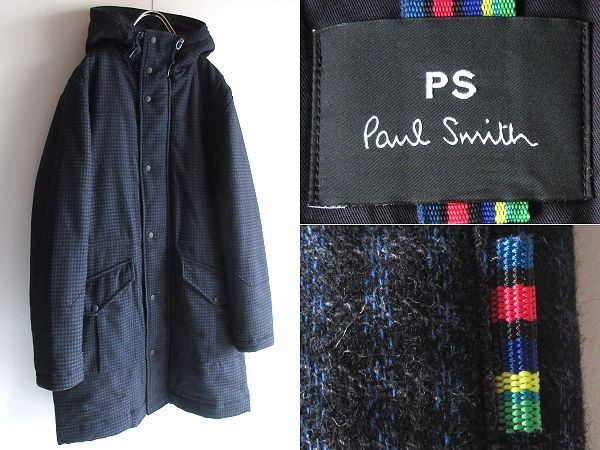 美品 PS Paul Smith ポールススミス マルチストライプピスネーム