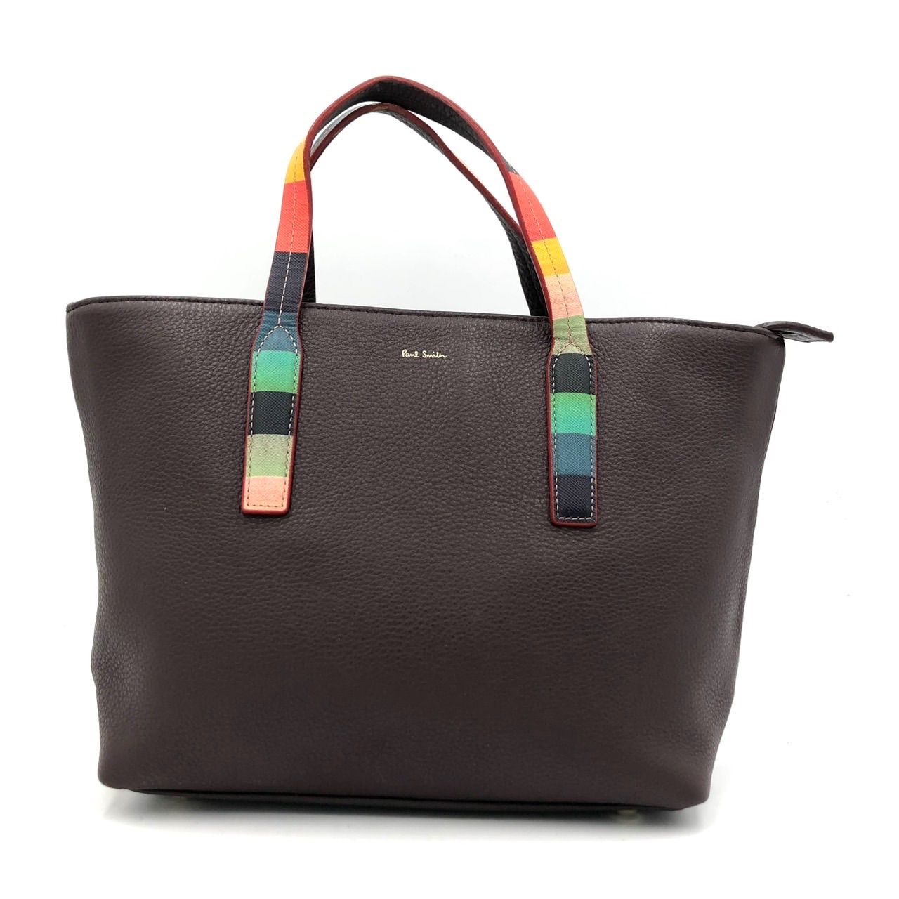 ポールスミス ハンドバッグ アーティストストライプ マルチストライプ