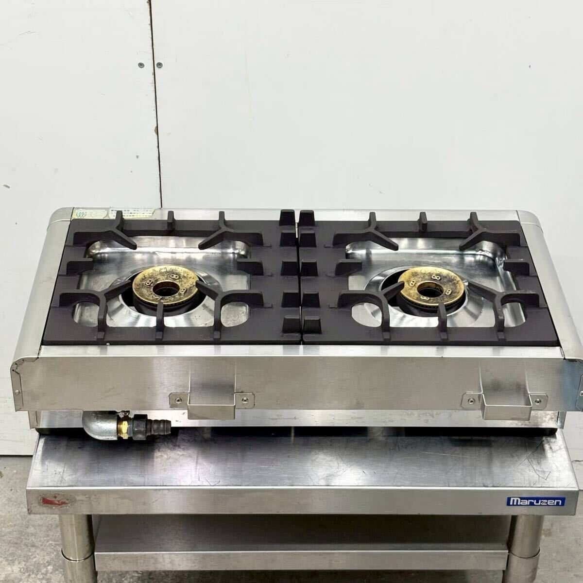 卓上2口ガスコンロ M-822E ガステーブルコンロ ニュー飯城 都市ガス