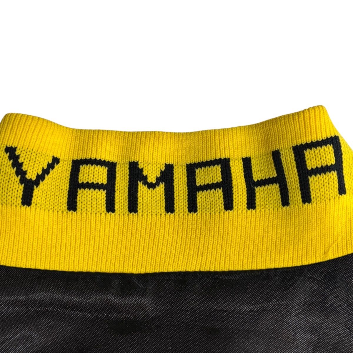 80s YAMAHA Racing JKT ヤマハ レーシングジャケット L 黄黒 Kenny