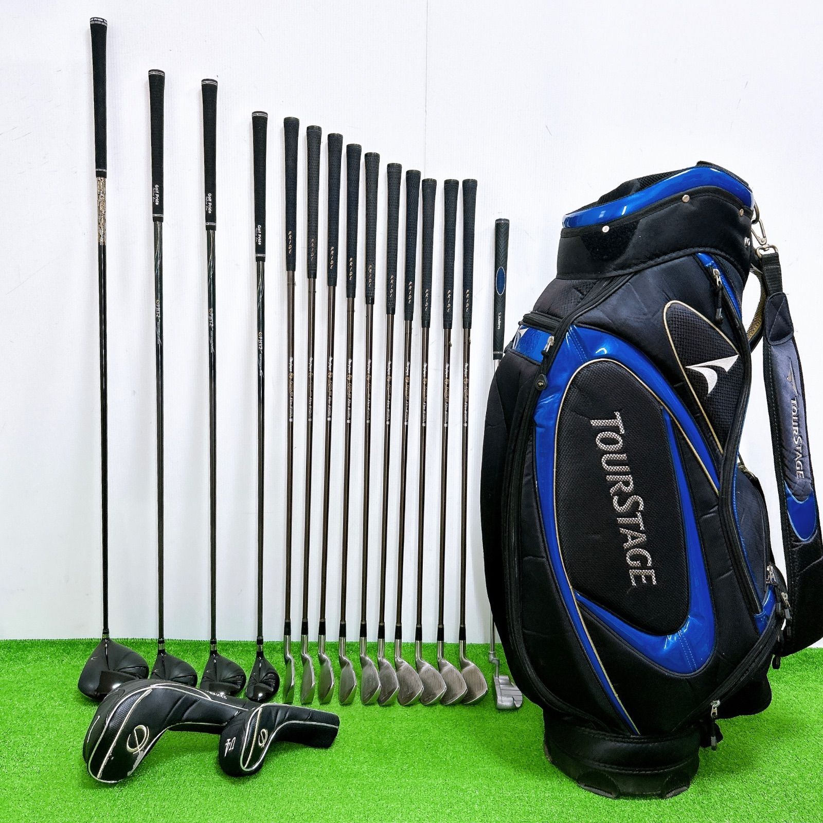 左利き レフティ】豪華15本 ブリヂストン ファイズ等 メンズクラブ