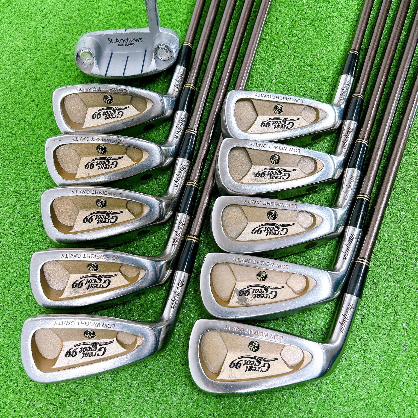 左利き レフティ】豪華15本 ブリヂストン ファイズ等 メンズクラブ