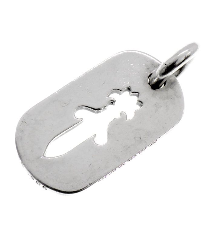 クロムハーツ CHROME HEARTS 【 D TAG SML CO DAG 】 カットアウト