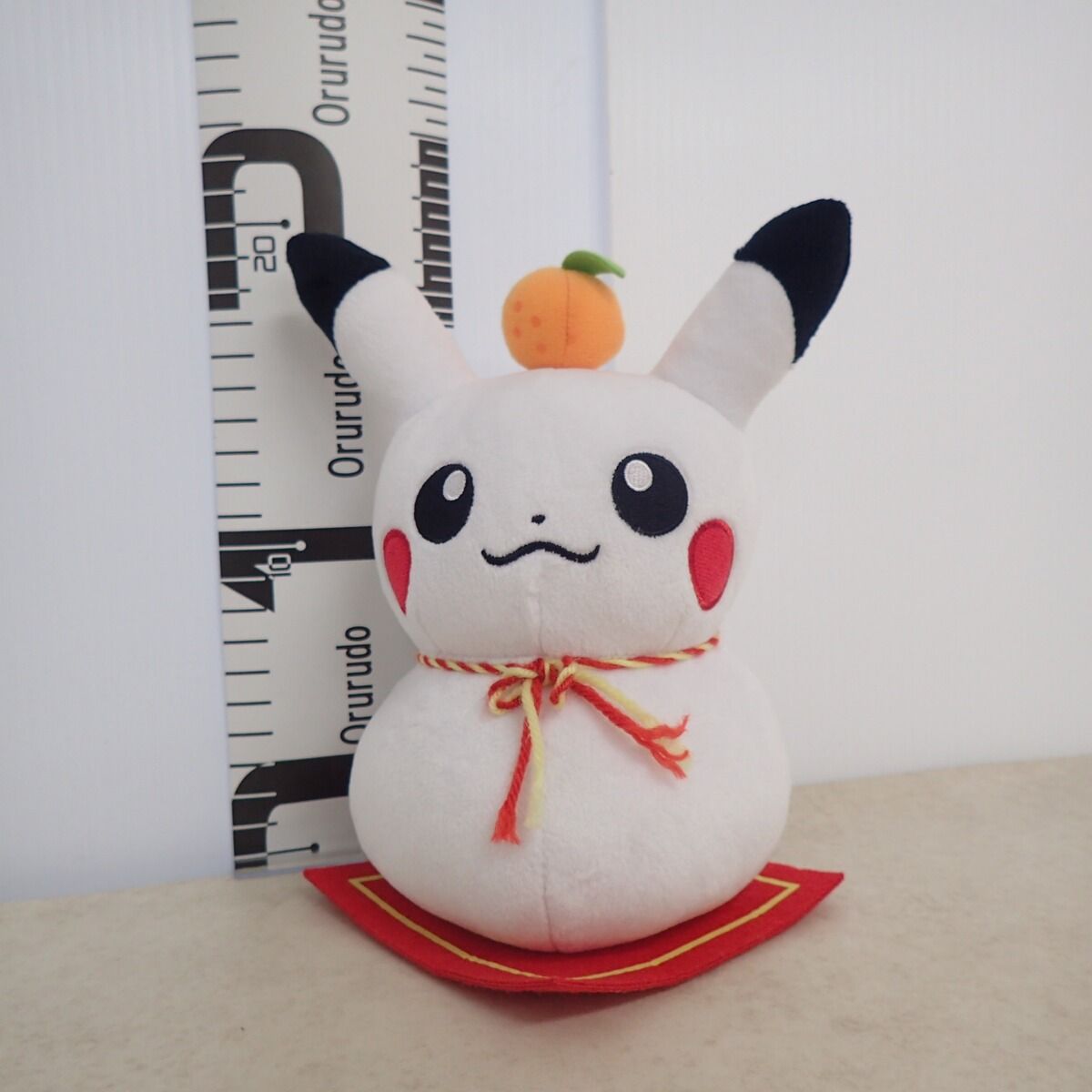 ポケモンセンター ぬいぐるみ ピカチュウ鏡餅 紙タグなし