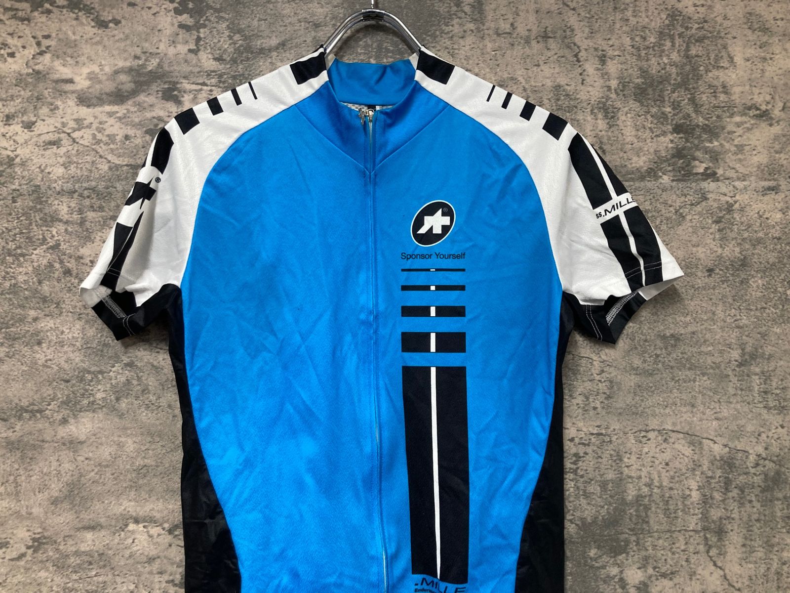 JQ966 アソス ASSOS SS.MILLE 半袖 サイクルジャージ ターコイズ S