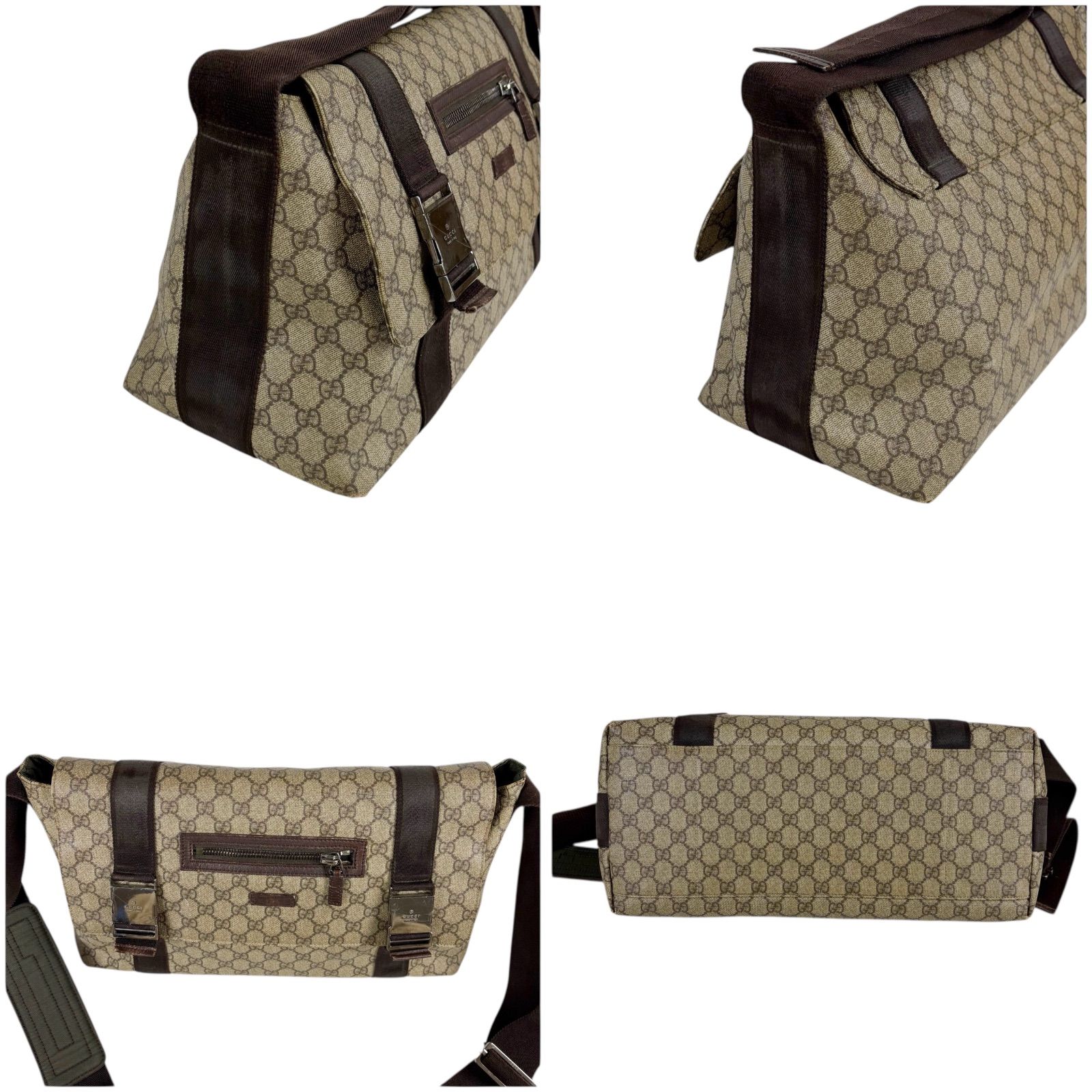グッチ GUCCI メッセンジャーバッグ ショルダーバッグ GGスプリーム