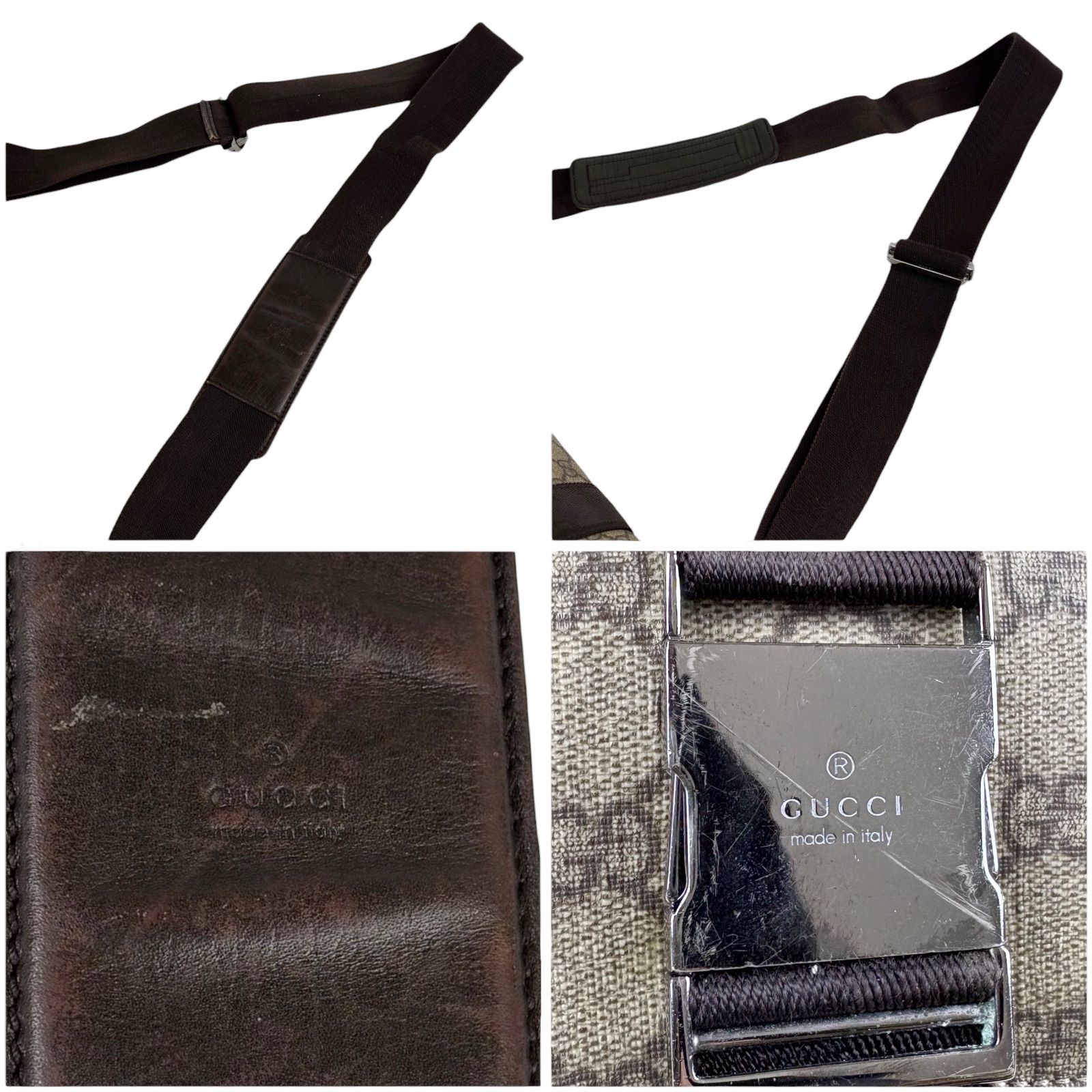 グッチ GUCCI メッセンジャーバッグ ショルダーバッグ GGスプリーム