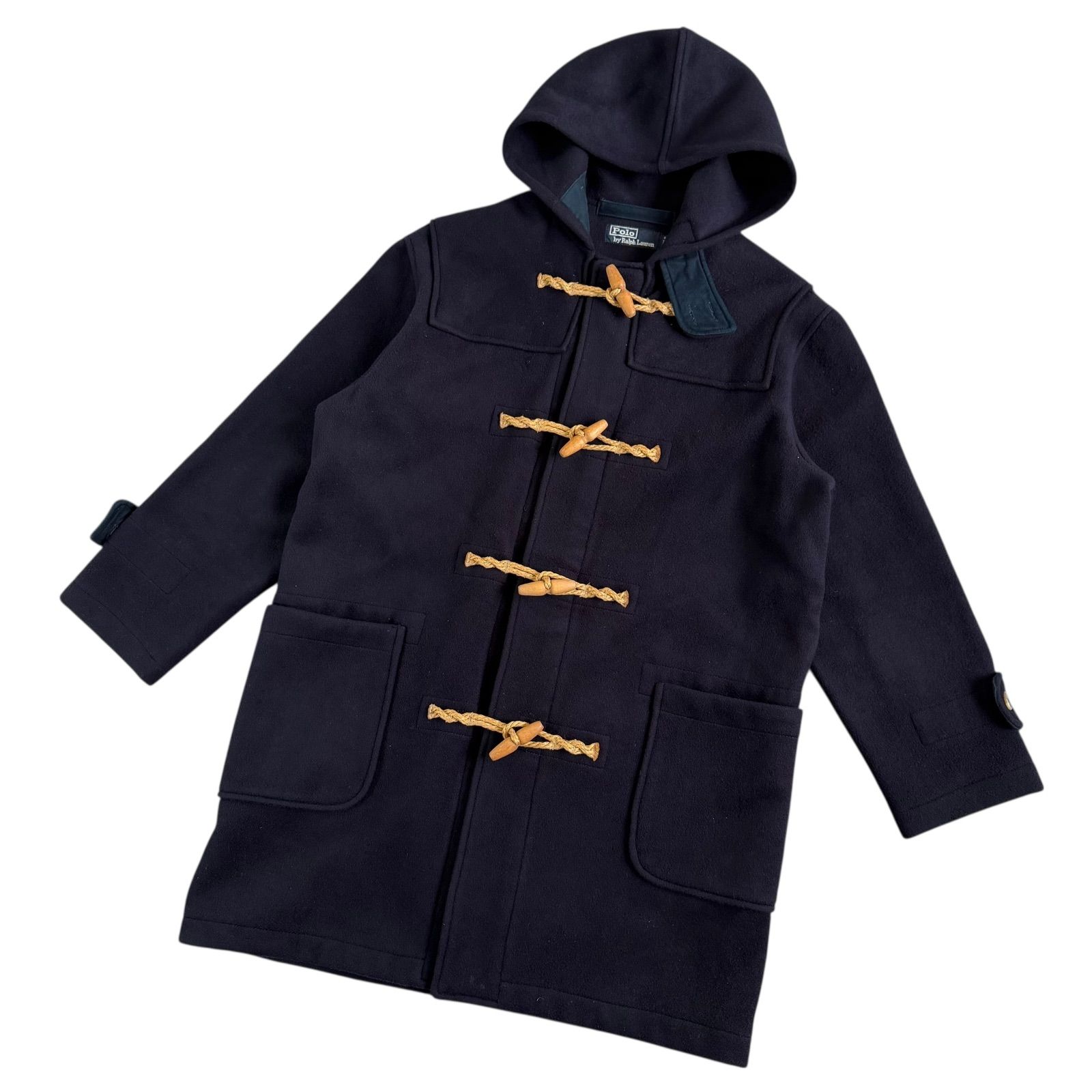 希少！80’sビンテージ ラルフローレン USA製 ウール ダッフルコート 80's~ Polo by Ralph Lauren / ポロバイラルフローレン ウールダッフル