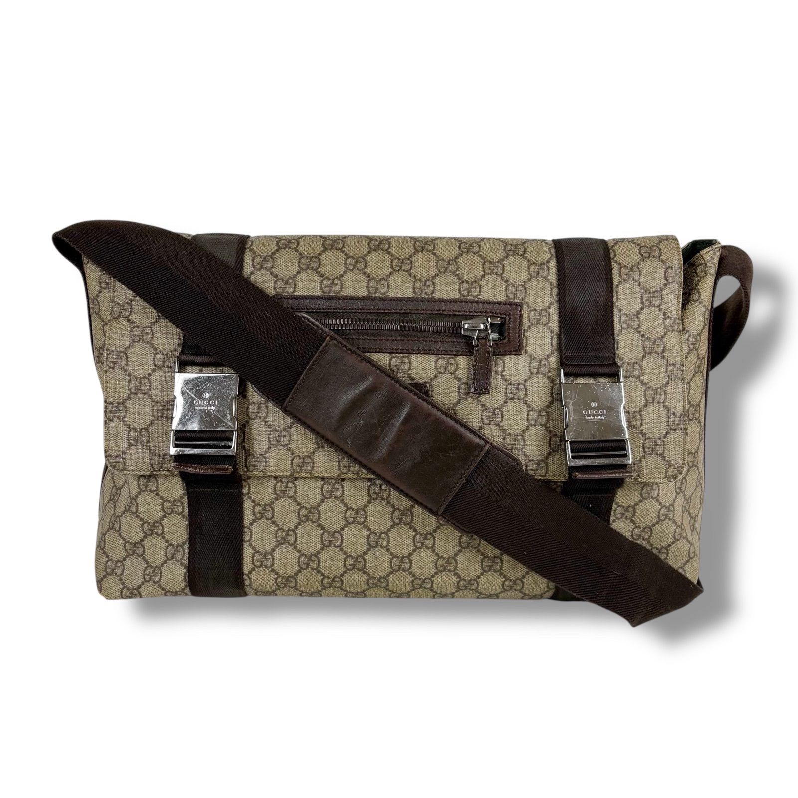 GUCCI GG Crossbody Bag グッチ メッセンジャーバッグ ショルダー