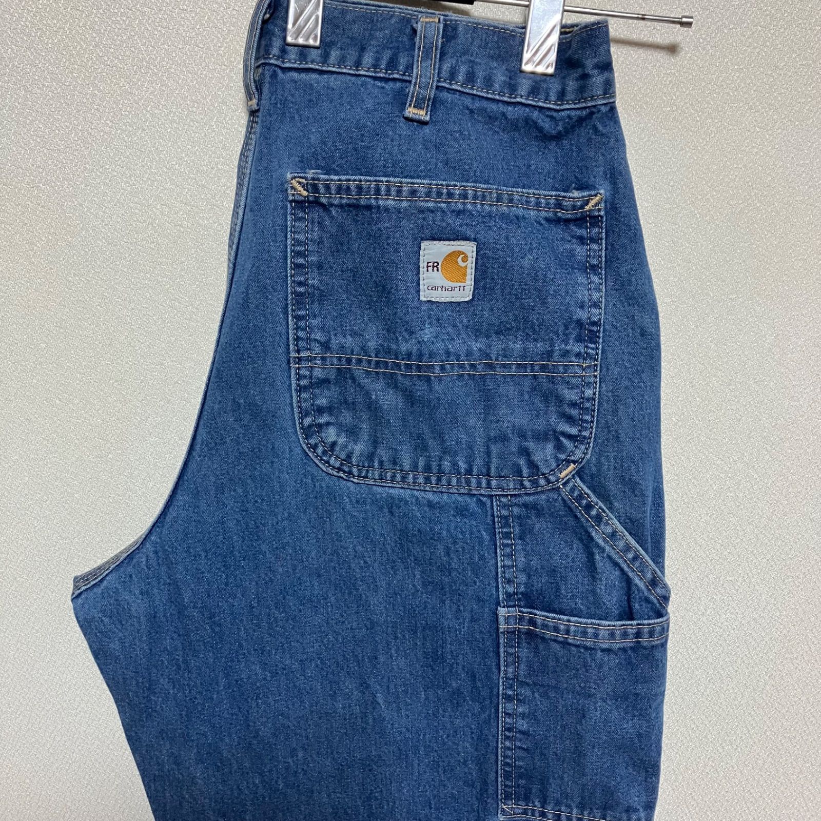 カーハート デニムペインターパンツ 32×34 - メルカリ