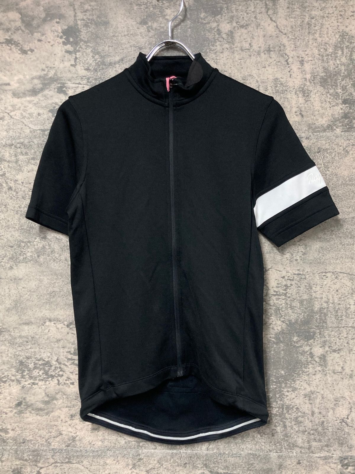 Rapha mid weight Jersey メンズ ブラック 半袖 M JS833 ラファ Rapha CLASSIC JERSEY 半袖 サイクルジャージ 黒 S