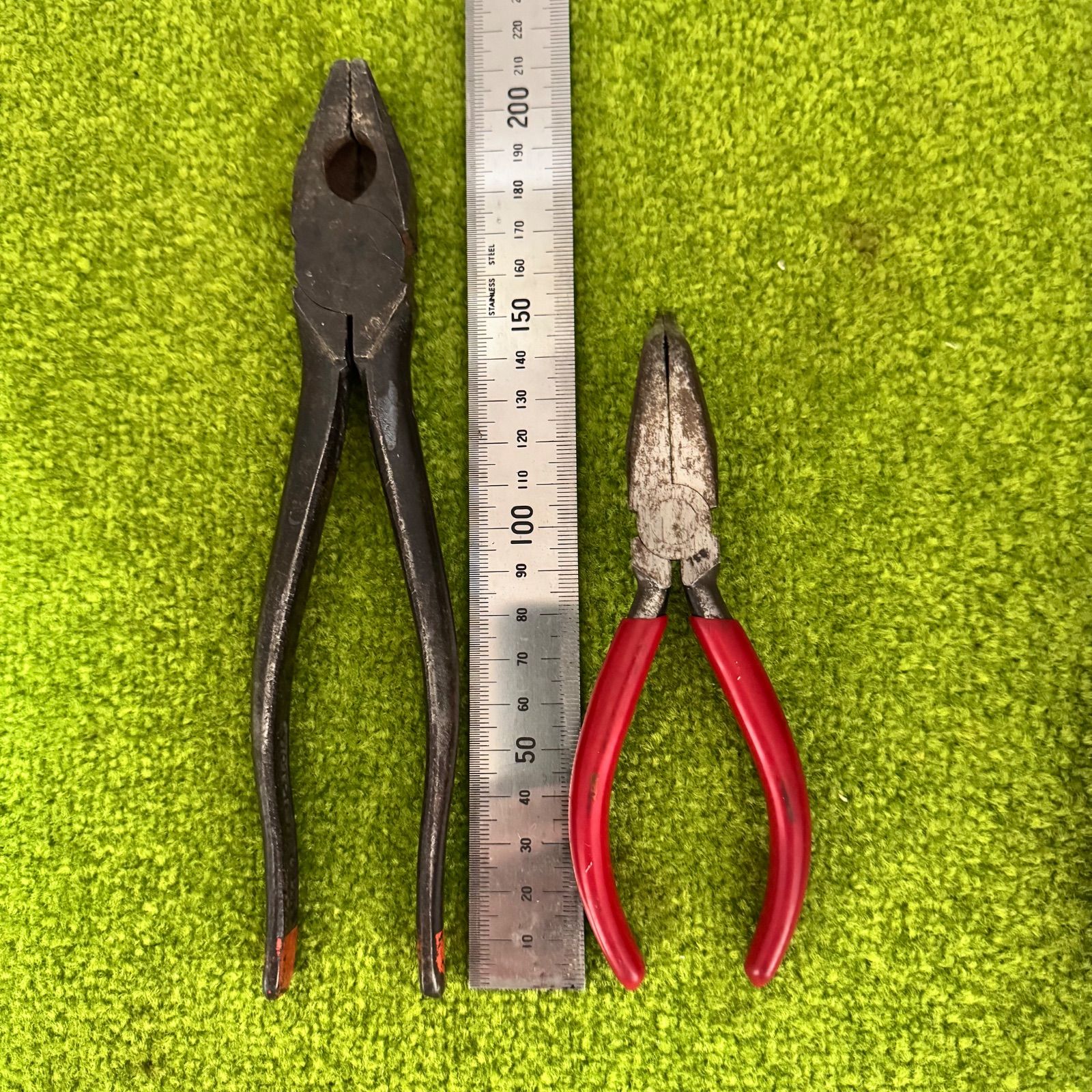 国内名門工具☆VICTOR 電工ペンチ 210mm☆KEIBA ラジオペンチ 150mm☆2