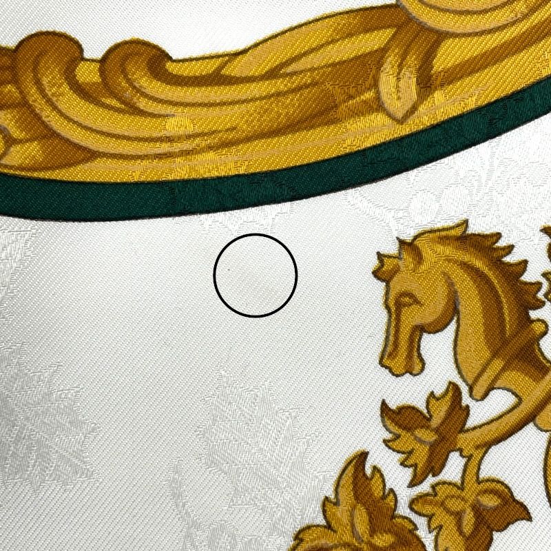 エルメス HERMES カレ90 PLUMES ET GRELOTS シルク レディース