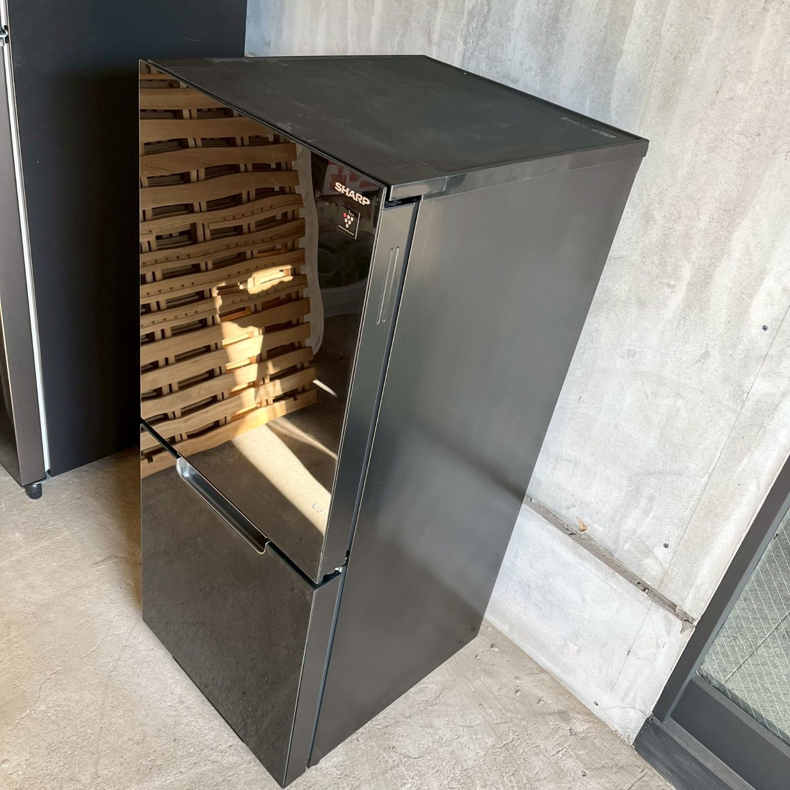 SHARP 冷蔵庫 シャープ 152L 2023年製 SJ-GD15K-B A06 - メルカリ