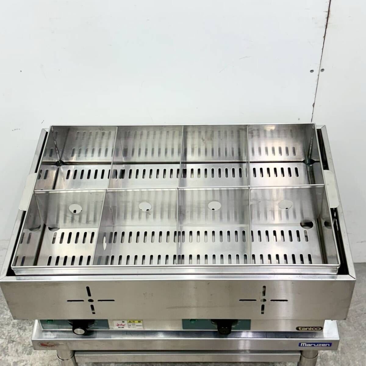 タニコー 電気おでん鍋 THO-1200E-8 8ツ切 W605×D405×H245mm 100V 木