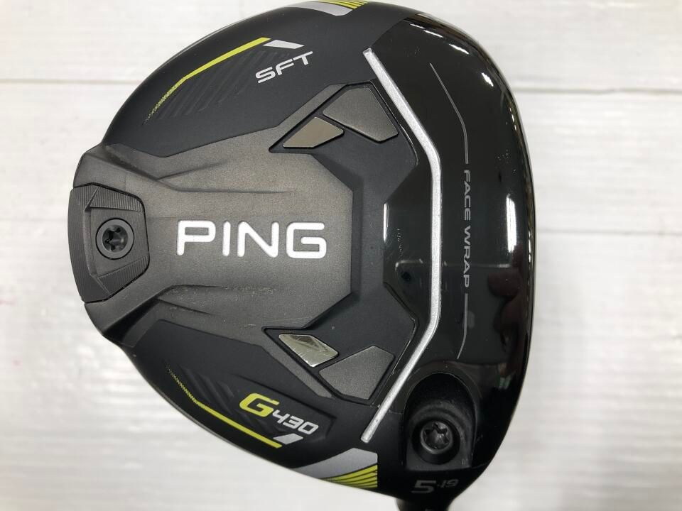 ピン G430 SFT 19度 ALTA J CB BLACK Rフレックス フェアウェイウッド