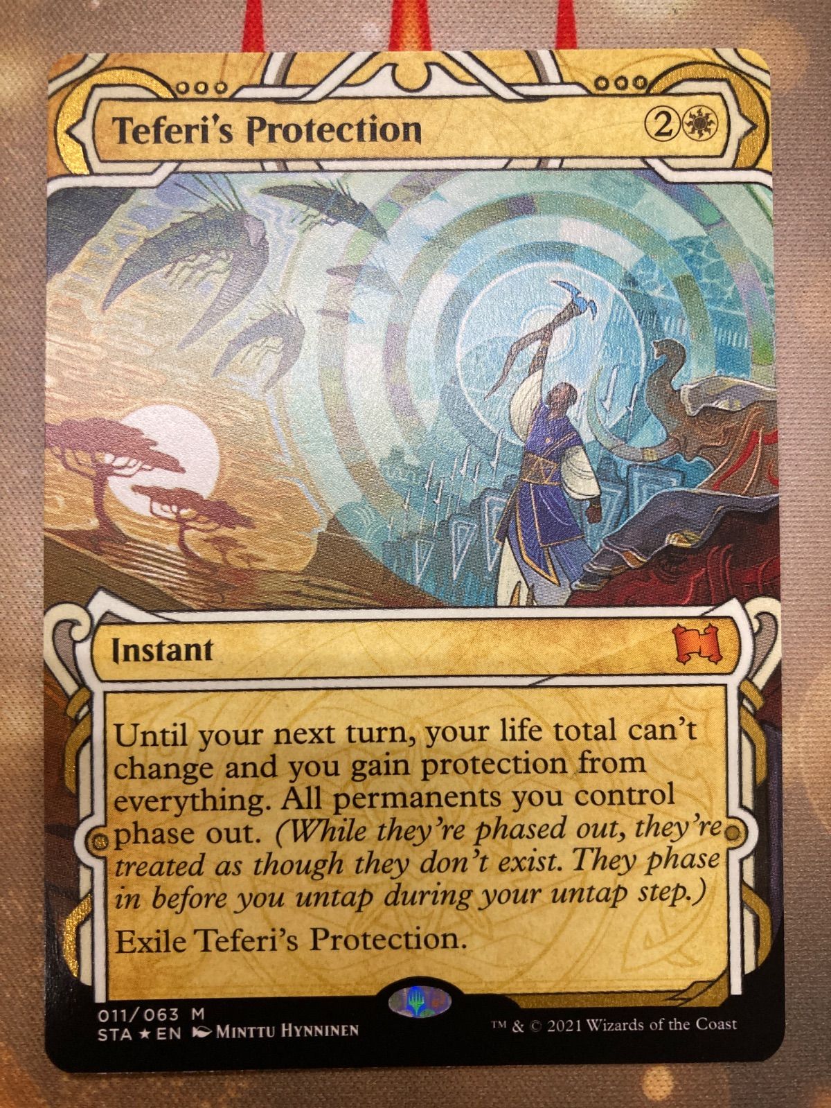 MTG テフェリーの防御 英語 エッチングfoil - メルカリ