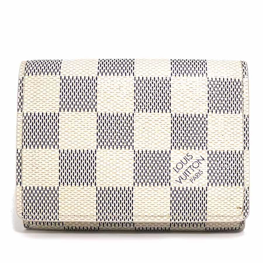 ルイ ヴィトン LOUIS VUITTON 名刺入れ カードケース ダミエ アズール