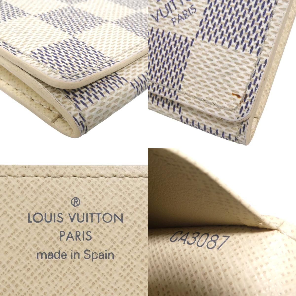 ルイ ヴィトン LOUIS VUITTON 名刺入れ カードケース ダミエ アズール