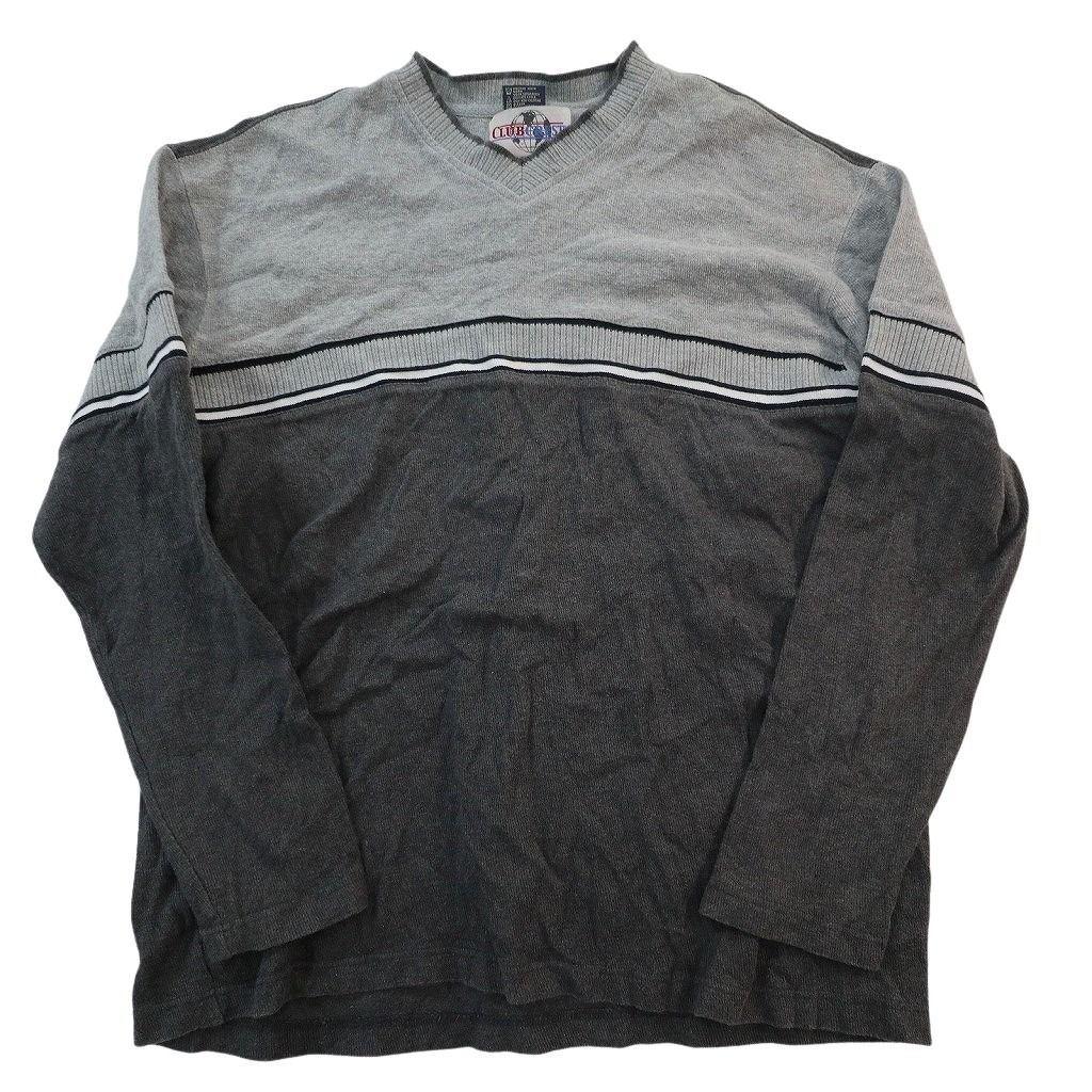 US 古着　長袖　まとめ売り 古着卸 まとめ売り セーター MIX 6枚セット (メンズ M ) ハーフジップ