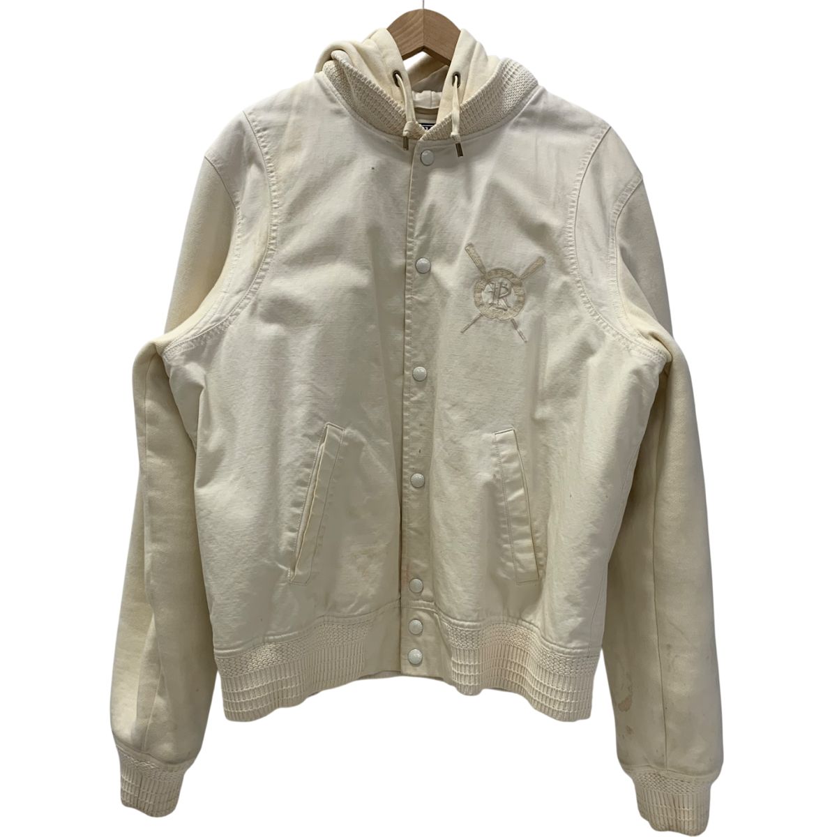 ポロラルフローレン Polo by Ralph Lauren スタジャン スウェット袖 