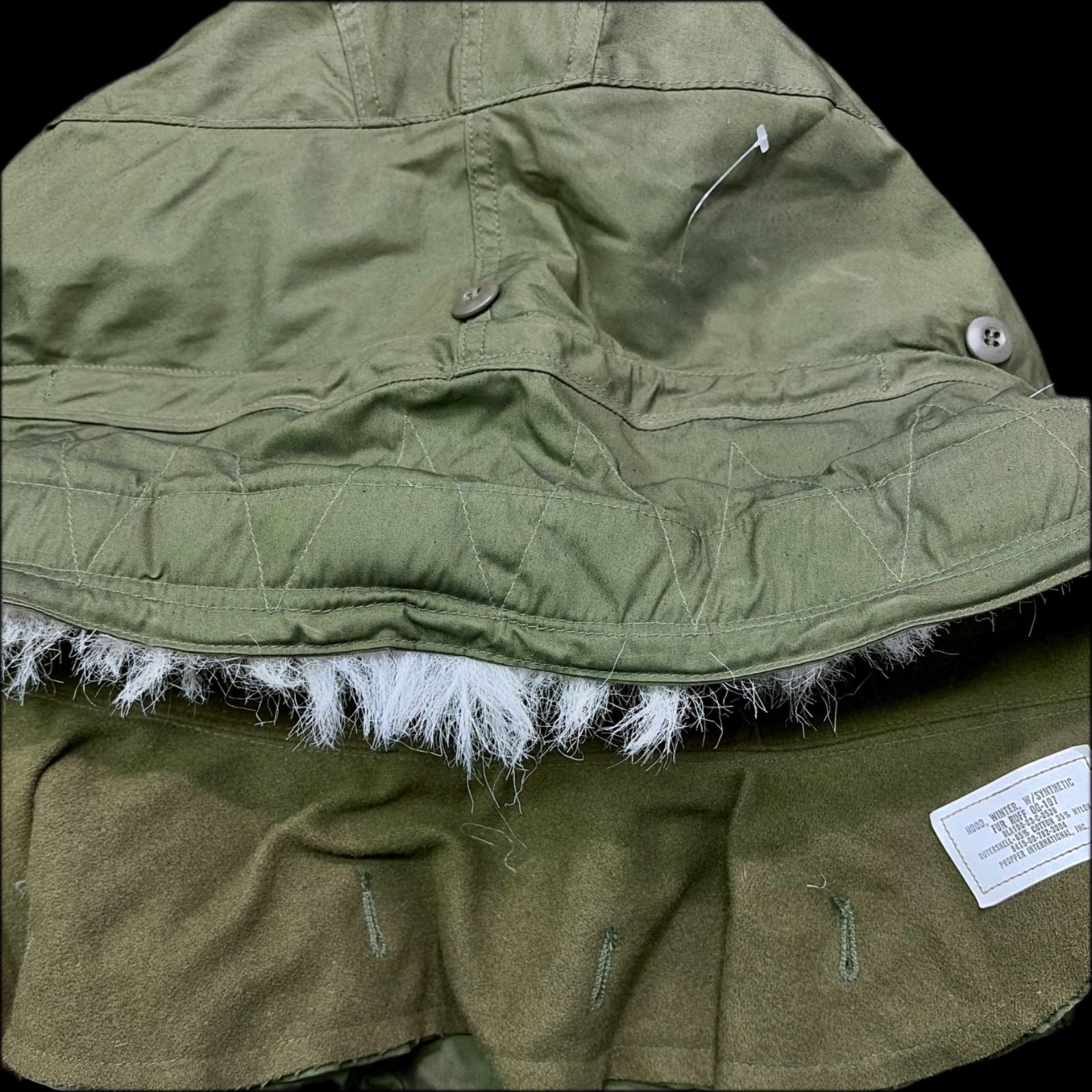 デッドストック 80s M65 モッズコート フード US ARMY M-65 米軍