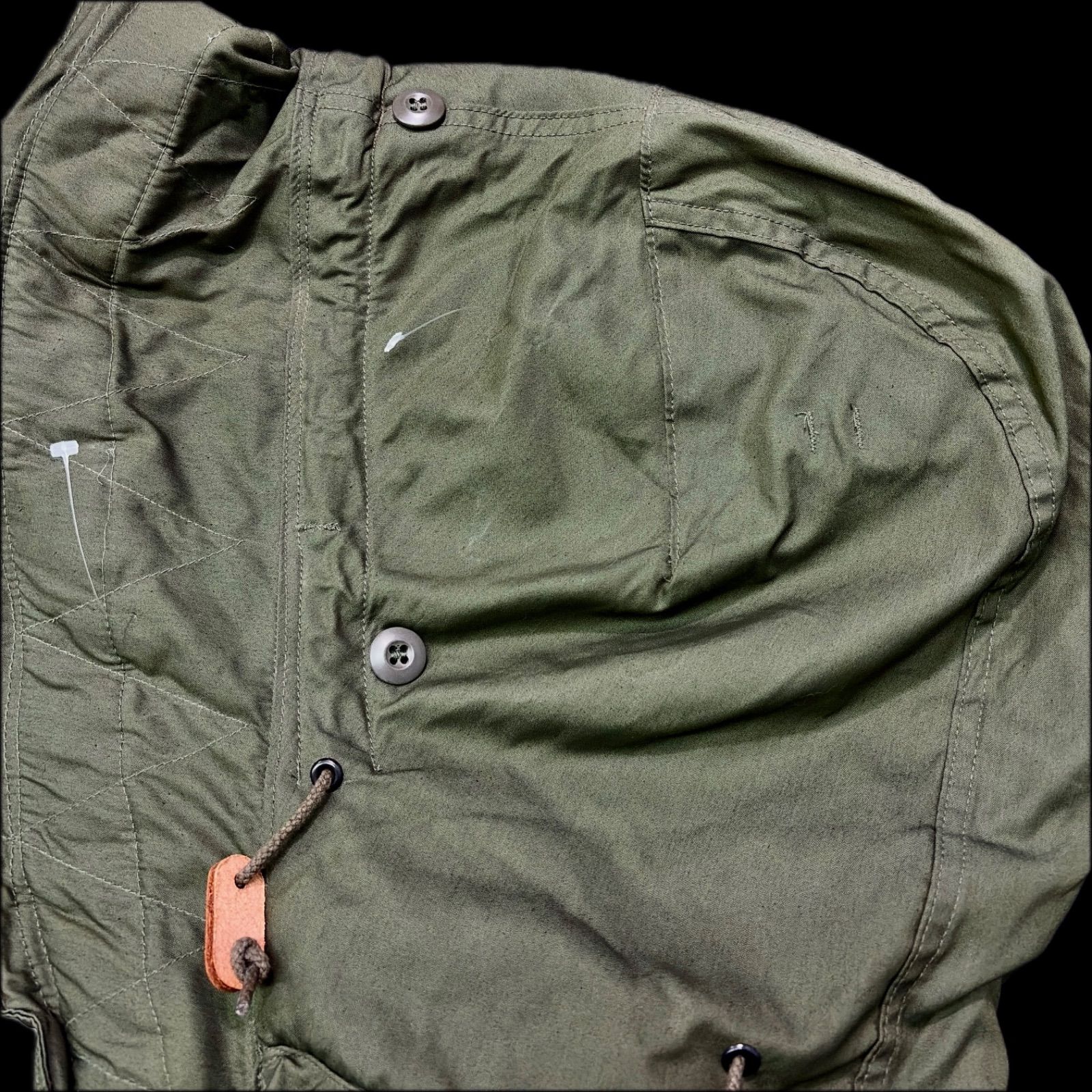 デッドストック 80s US ARMY モッズコート フード 米軍 M65 古着
