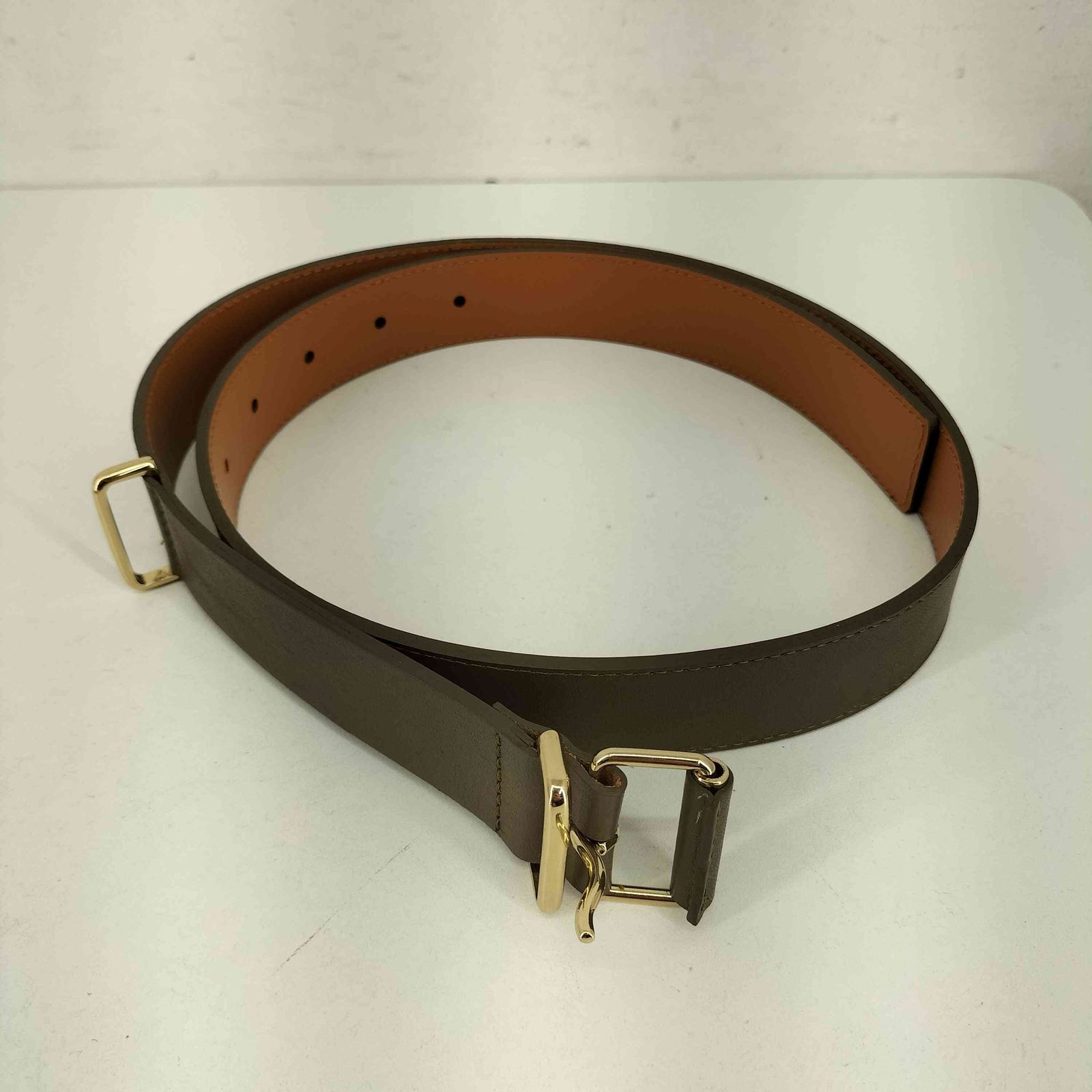 メゾンボアネ maison boinet レザーベルト レディース 75 - メルカリ