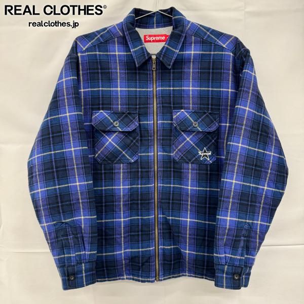 Supreme/シュプリーム【25AW】Thermal Lined Zip Up Flannel Shirt