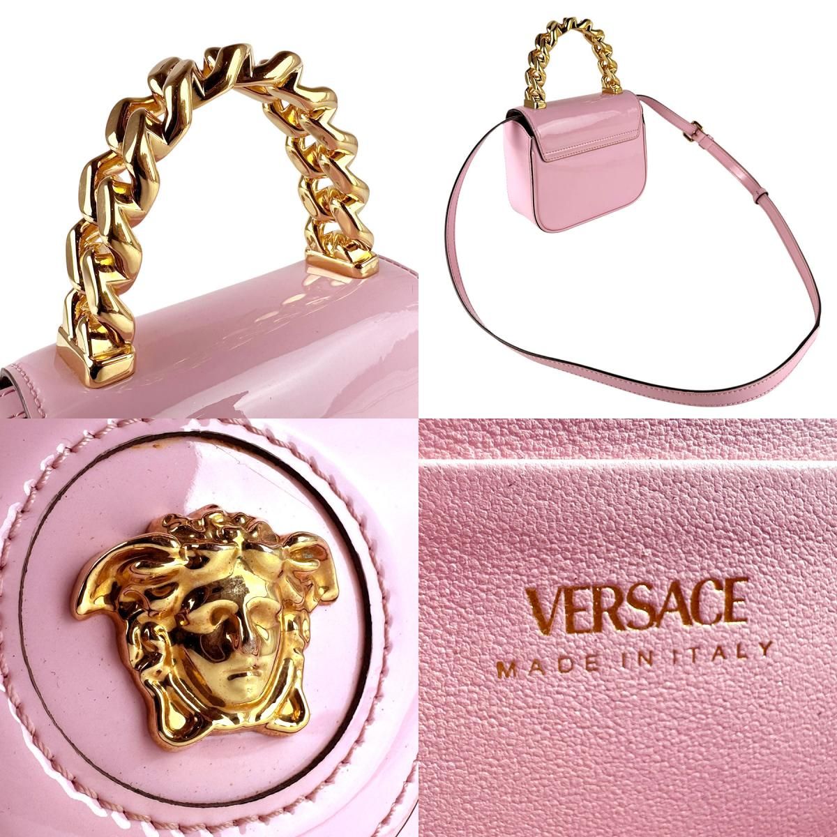 ヴェルサーチ VERSACE ショルダーバッグ ハンドバッグ メデューサ 