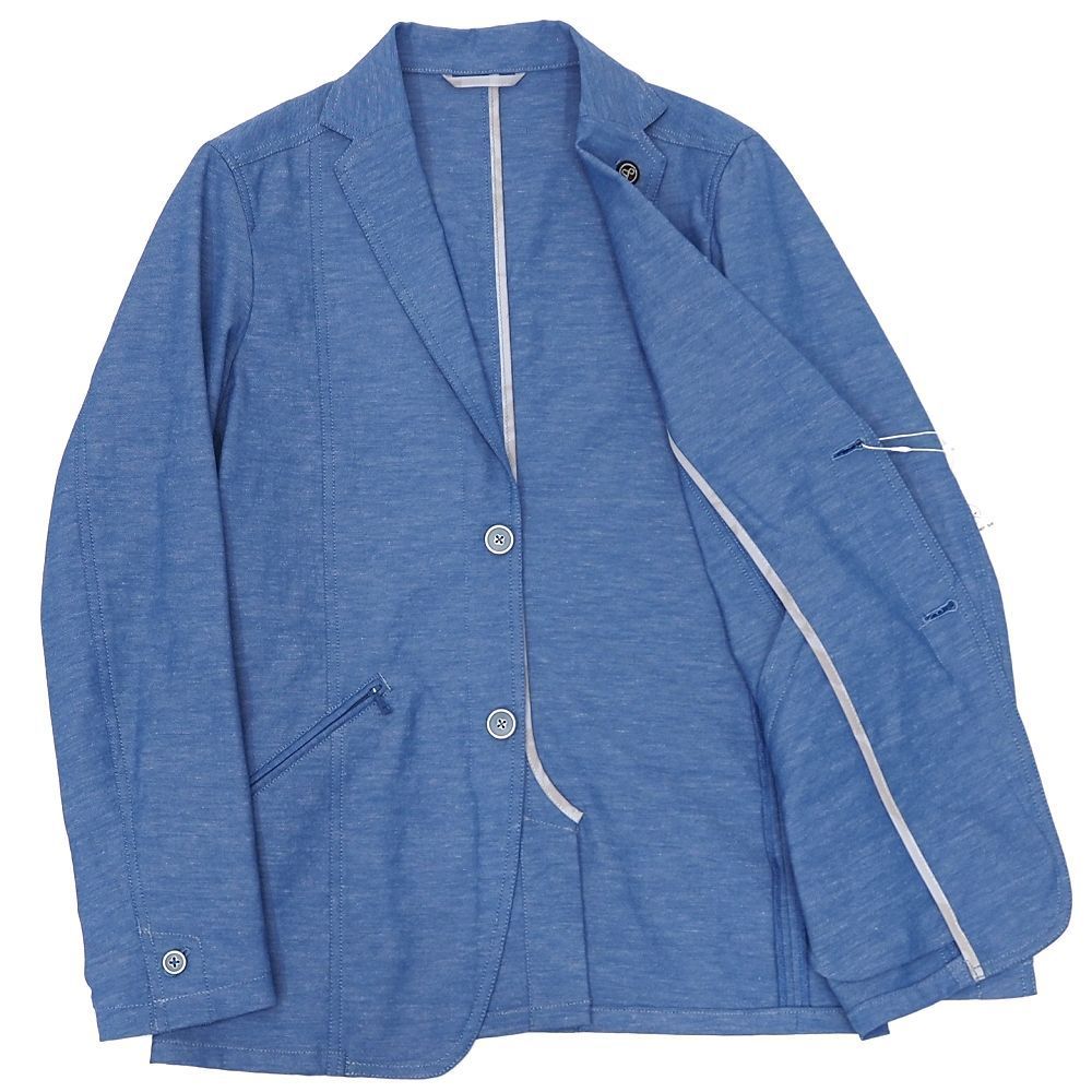 新品 and per se ジャケット 【サイズ：M】 ブルー 吸水速乾 日本製