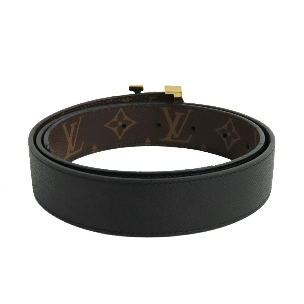 名古屋】ルイヴィトン サンチュール LVイニシャル ゴールド モノグラム